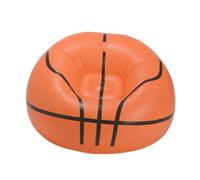 Parliky Canapé Gonflable Créatif PVC Siège Portable Pliable pour Loisirs et Extérieur Fauteuil Ballon Basketball pour Garçon Fille et Adulte
