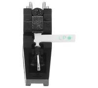 Parliky Cellule de Platine Vinyle Double Face Aiguille de Remplacement Stéréo Pointe de Lecture Précise pour Phonographe Vintage Compatible Platines Vinyles Classiques Accessoire Audio