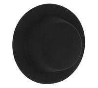 Parliky Chapeau Haut-de-Forme pour Poupée en Feutre Noir Mini Accessoire Décoratif DIY Costume de Peluche pour Artisanat Fête Photographie 20 Cm