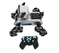 Parliky Chien Robot Programmable Télécommandé Roues Transformable Électronique pour Garçon Fille Robot Intelligent avec Mode Double pour Apprentissage et Divertissement