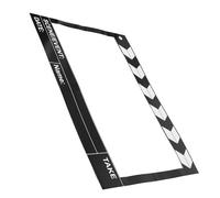 Parliky Clapboard Photo Frame Prop Cadre Photo Cinéma Accessoire de Photobooth Ludique pour Fête Anniversaire à Thème Cinéma