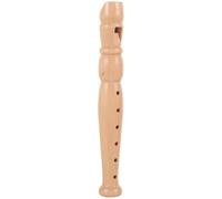 Parliky Clarinette en Bois à 6 Trous, Instrument à Vent Portable pour Débutants et Garçon et Filles, Flûte Soprano Légère en Bois Naturel, Musical Éducatif pour Apprentissage et Fête
