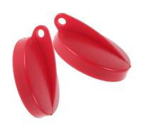 Parliky Clé Magnétique de Sécurité pour Tapis Roulant 2pcs, Bouton Rond Rouge en Plastique, Installation Facile DIY, Arrêt d'urgence pour Machine de Course à Domicile