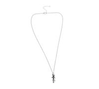 Parliky Collier Pendentif Couple Élégant Noir Expression Directe des Sentiments Cadeau Saint-valentin Léger et Confortable pour Fêtes et Usage Quotidien