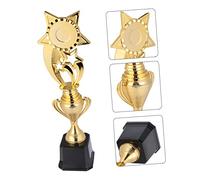 Parliky Coupe Trophée Personnalisable en Abs Or pour Trophée de Compétition Sportive, Récompenses du Jeu Élégantes et Attractives pour Garçon Fille Lors de Concours et Fêtes