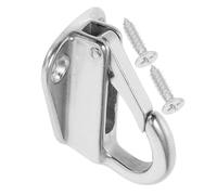 Parliky Crochet de Garde-Boue Bateau Acier Inoxydable Crochet à Ressort Robuste pour Amarrage Accessoires Marins pour Cordes et Protection de Coque