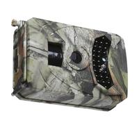 Parliky de Chasse 1080P Étanche Ip56 26 LED Infrarouges, Déclenchement Rapide 0,8 S, Portée 15 M, Boîtier Camouflage, sans Batterie, pour Surveillance Faune et Sécurité Extérieure