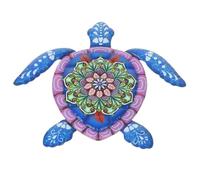 Parliky Décoration Murale Fer Tortue Vintage Ornement Robuste Pour Jardin Extérieur Et Intérieur Sculpture Murale Élégante Pour Salon Et Maison
