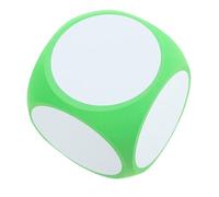 Parliky Dés Mousse Effaçables Grands Dés Vierges EVA Portables pour Jeux Éducatifs et Parties Cube Décriture DIY pour Mathématiques et Jeux de Rôle