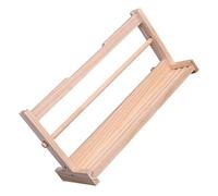 Parliky Distributeur de Rouleau de Papier Xuan en Bois Plateau Inférieur, Support Ajustable et Rangement Professionnel pour Calligraphie Chinoise sur Bureau