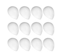 Parliky DIY Jewelry Making Glass Stickers Water Drop Shape 100pcs 18x25mm Easy to Stick for Clock and Earring Decor