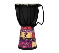 Parliky Djembé pour Débutants 4 Pouces Léger en Matériau Sûr, Tambour à Main pour Garçon et Filles, Instrument de Percussion Adapté à L’école Spectacles, Djembé Garçon et Filles Facile