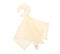 Parliky Doudou Lange en Coton pour Bébé Design Unique, Serviette Apaisante Douce pour Nourrisson, Jouet Étoile et Lune à Mordiller, pour Apaiser Bébé