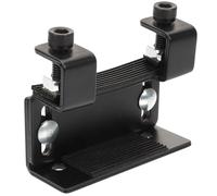 Parliky Élévateur de Grosse Caisse en Métal Noir Rehausseur Compact pour Batterie Plateforme Ajustable Petite Taille Accessoire Professionnel pour Batterie Support Robuste et Solide