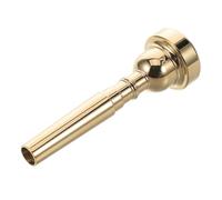 Parliky Embouchure en Cuivre pour Trompette Taille 7 Dorée Accessoire pour Instruments de Musique Embout Buccal pour Débutants et Orchestres Compatible Écoles et Fanfares Partie de