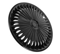 Parliky Enjoliveur de Roue 14 Pouces en Polypropylène Noir Cache-Moyeu Décoratif pour Voiture Remplacement des Enjoliveurs de Moyeu Accessoire Extérieur Automobile Robuste et Résistant