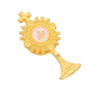 Parliky Épingle à Revers Émaillée Première Communion Cadeau Religieux pour Fête et Souvenir