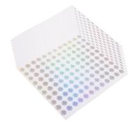 Parliky Étiquettes Autocollantes de Contrôle Qualité Inviolables Vertes Lot de 10 Feuilles Autocollants de Sécurité Validés Contrôle Qualité pour Inspection Industrielle et Assurance