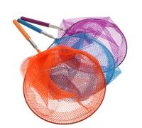 Parliky Filet à Insectes Extensible en Alliage Inoxydable 3 Pcs, Poignée Rétractable Antidérapante, Filet de Pêche Léger pour Garçon et Filles, pour Activités Plein Air et Capture