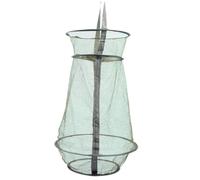 Parliky Filet de Pliable Nylon avec Cadre à Ressorts Piège à Crevettes Automatique Nasse à Mailles pour Carpe Crabe et Appâts