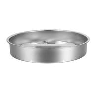 Parliky Gamelle en Acier Inoxydable pour Chien à Alimentation Lente Anti-glouton Plaque à Lécher Antidérapante en Métal, Bol Moyen pour Chiots, Chiens Adultes et Chats, Maison et Voyage