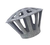 Parliky Garde-gouttière Rond Fonte pour Descente Pluviale Drainage Résistante Rouille Protection des Gouttières Extérieures Couleur Aléatoire Couleur Aléatoire