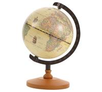 Parliky Globe Décoratif Rétro pour Bureau et Maison Ornement Géographique Éducatif Vintage pour Décoration Intérieure et Espace de Travail