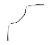 Parliky Guidon Vélo Acier Inoxydable U-Shaped Robuste et Léger Poignée Rétro Facile à Installer Adapté VTT et Vélos Urbains