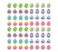 Parliky Guirlande de Pâques en Papier 8 Pièces Fanions Colorés et Œufs Décoratifs, Décoration Suspendue pour Fête de Printemps, pour Cheminée, Murs et Chasse aux Œufs