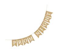 Parliky Guirlande Décorative de Fanions pour Mariage Prom Night Bannière en Papier à Suspendre Fanions de Queue de Poisson Décor Festif Coloré pour Fête et Cérémonie