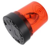 Parliky Gyrophare de Police pour Garçon et Filles, Balise Stroboscopique LED Clignotante sans Piles, Accessoire Déguisement Pompier, Lumière Tournante Décorative, Rôle Jeu Interactif