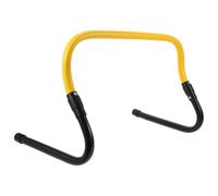 Parliky Haies D'agilité Vitesse Détachables en Abs Jaune Réglage Flexible Hauteur pour Entraînement Extérieur des Garçon et Filles et Athlètes