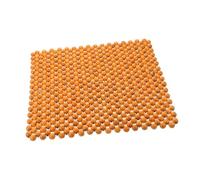 Parliky Housse Siège Auto Perles de Bois Beige Coussin Ventilé et Massant pour Siège Conducteur Voiture et Camion Confort et Robustesse pour Bureau