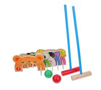 Parliky Jouets De But De Croquet Jeu De Croquet Drôle Jeux De Pelouse pour Garçons Filles Tout-Petits Jouets Éducatifs en Plein Air