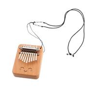 Parliky Kalimba en Bois 9 Touches Compact et Portable, Piano à Doigts Classique Facile à Apprendre pour Débutants et Adolescents, Instrument de Musique à Main