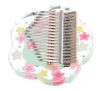 Parliky Kalimba Piano à Pouce Portable Mini Bois Notes Léger Compact Confortable pour Adultes et Garçon Fille Instrument de Musique Portable