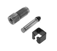 Parliky Kit Accessoires Cric Hydraulique Horizontal Tonnes avec Valve Retour Poignée Tonnes Roues Pivotantes Frontales et Clip Pompe pour Levage Sécurisé et Rangement Organisé