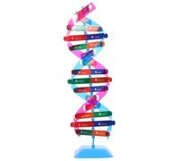 Parliky Kit Modèle Adn Double Hélice Auto-assemblant Matériel Didactique Scientifique pour Enseignement de Biologie Jeu Éducatif pour Développement Concentration et Intérêt Sciences