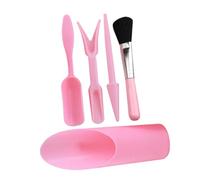 Parliky Kit Outils de Jardinage pour Ensemble Complet avec Transplanteur Pelle Balayette et Perforateur Accessoires Rose pour Plantation et Entretien des Plantes