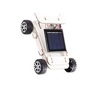Parliky Kit Voiture Solaire DIY pour Garçon Fille Éducatif Solaire Jeu de Construction Scientifique pour Projets Stem Matériel Sécurisé et Ludique
