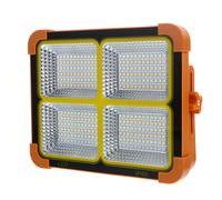 Parliky Lampe de Travail LED Solaire Rechargeable Antidéflagrante Lampe de Camping Portable Compacte Fixation Magnétique Éclairage Extérieur Puissant pour Pêche Urgence et Randonnée