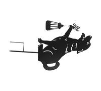Parliky Lampe Solaire Jardin Métal Chien avec Lanterne Étanche Balise Décorative pour Allée Patio Pelouse et Balcon