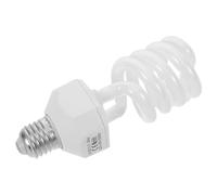 Parliky Lampe Uvb pour Reptiles 26W 100 Blue White Ampoule Octogonale 220V pour Terrarium en Verre Compatible Dragon Barbu Gecko et Tortue Terrestre Éclairage Naturel Uvb pour