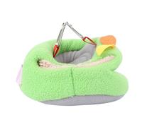 Parliky Lit pour Perroquet pour Temps Froid Nid Doiseau en Coton Épais Lit Hamac Portable pour Une Utilisation en Extérieur