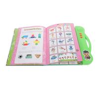 Parliky Livre Sonore Éducatif Interactif Bilingue Français-Anglais pour Garçon et Filles 3-4 Ans d'apprentissage Préscolaire en Plastique Vert Activités Ludiques D'expression Orale