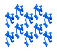 Parliky Lot de 10 Colliers de Serrage pour Tuyaux D’Aquarium Clips de Fixation Robustes Compatibles Multi-Diamètres Support Stable pour Gestion des Tuyaux Lors du Changement D’Eau