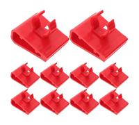 Parliky Lot de 15 Clips de Fixation Rotatifs pour Aquarium, Support Plastique Réglable 360° pour Lampe LED Plantes Aquatiques, Compatible Tuyau 23-28 Mm, Kit Fixation Polyvalent