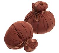 Parliky Lot de 2 Boules de Massage Spa Thaïlandaises Chauffantes Naturelles en Coton pour Massage Corporel et Compresses Chaudes, Bureau et Voyage