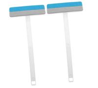 Parliky Lot de 2 Brosses Anti-Poils pour Animaux Double Face en Feutre Polypropylène Brosse Réutilisable pour Panier Chat et Chien Canapé Siège Auto - Nettoyage des Poils D’Animaux