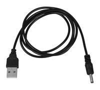 Parliky Lot de 2 Câbles USB de Chargement 5V Noir en Cuivre PVC pour Haut-Parleurs sans Fil, Câble Adaptateur à Conversion d’Alimentation DC, Recharge par Câble